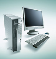 Fujitsu SCENIC E600 Pentium 4 3.0GHz HT 512 KB SLC Intel 865G 512 MB Intel 865