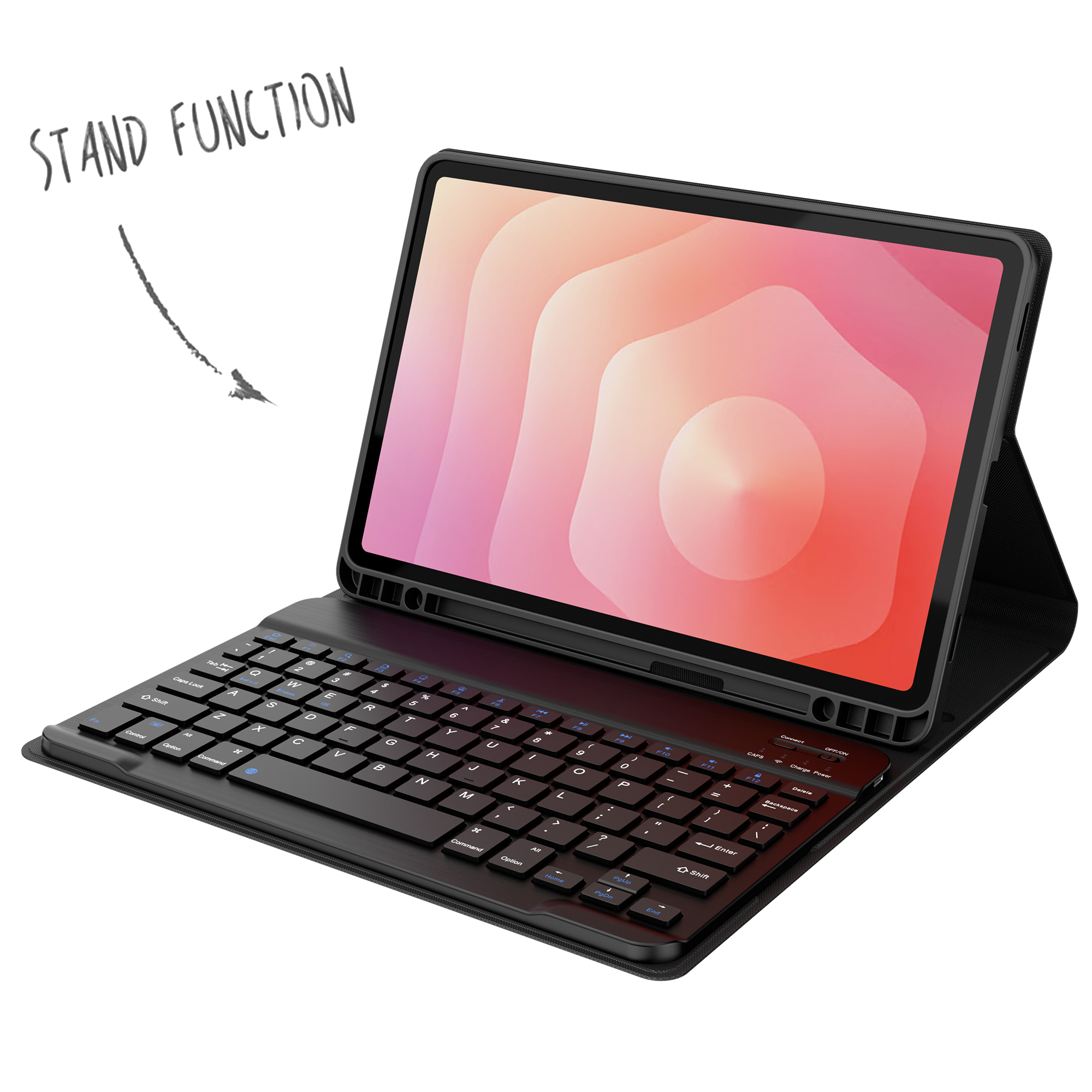 Accezz SH00091476 mobile device keyboard QWERTY Dutch Bluetooth Black – image 5