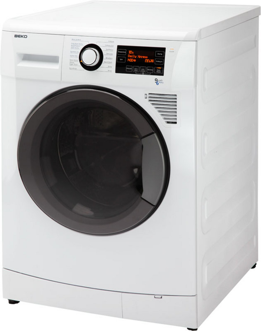 Beko WDA91440W washer dryer Freestanding Front-load White