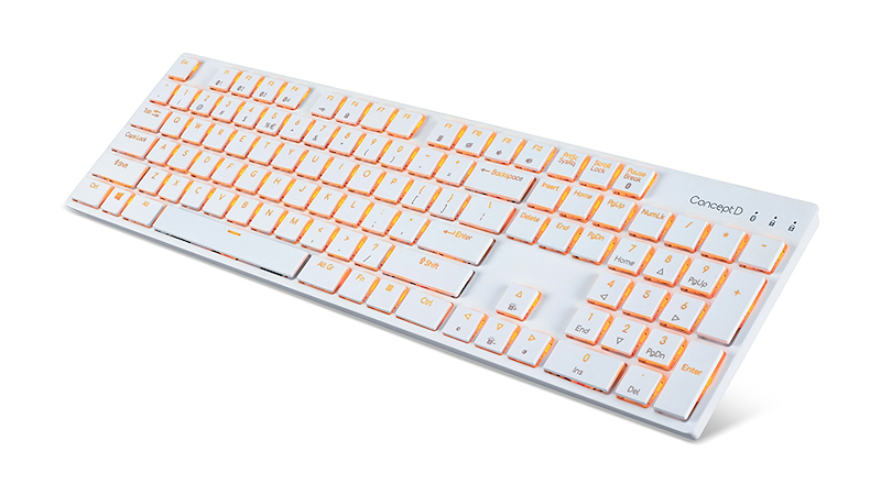 Acer ConceptD keyboard Mouse included Office Bluetooth QWERTY Italian White – image 6