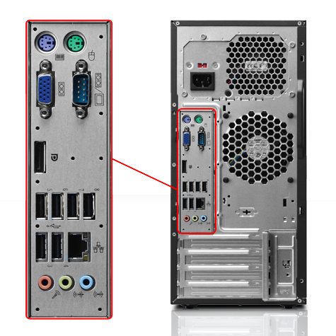 Lenovo ThinkCentre M58p + ThinkVision L197 – image 2