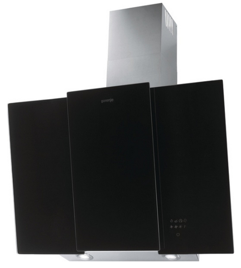 Gorenje DVG8565B Wall-mounted Black 593 m³/h – image 2