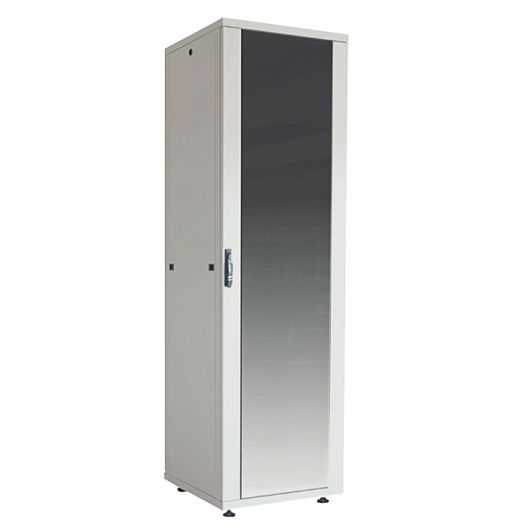 LogiLink D22E68G rack cabinet 22U Freestanding rack Grey – image 4