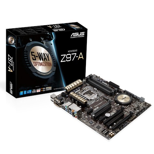ASUS Z97-A Intel® Z97 LGA 1150 (Socket H3) ATX
