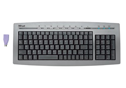 Trust Slimline Keyboard KB-1400S DE – image 3