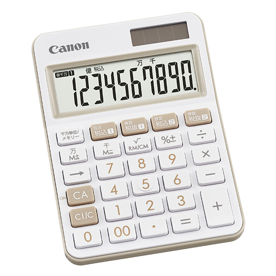 Canon LS-105WUC-IV calculator Desktop Basic Beige, White – image 2