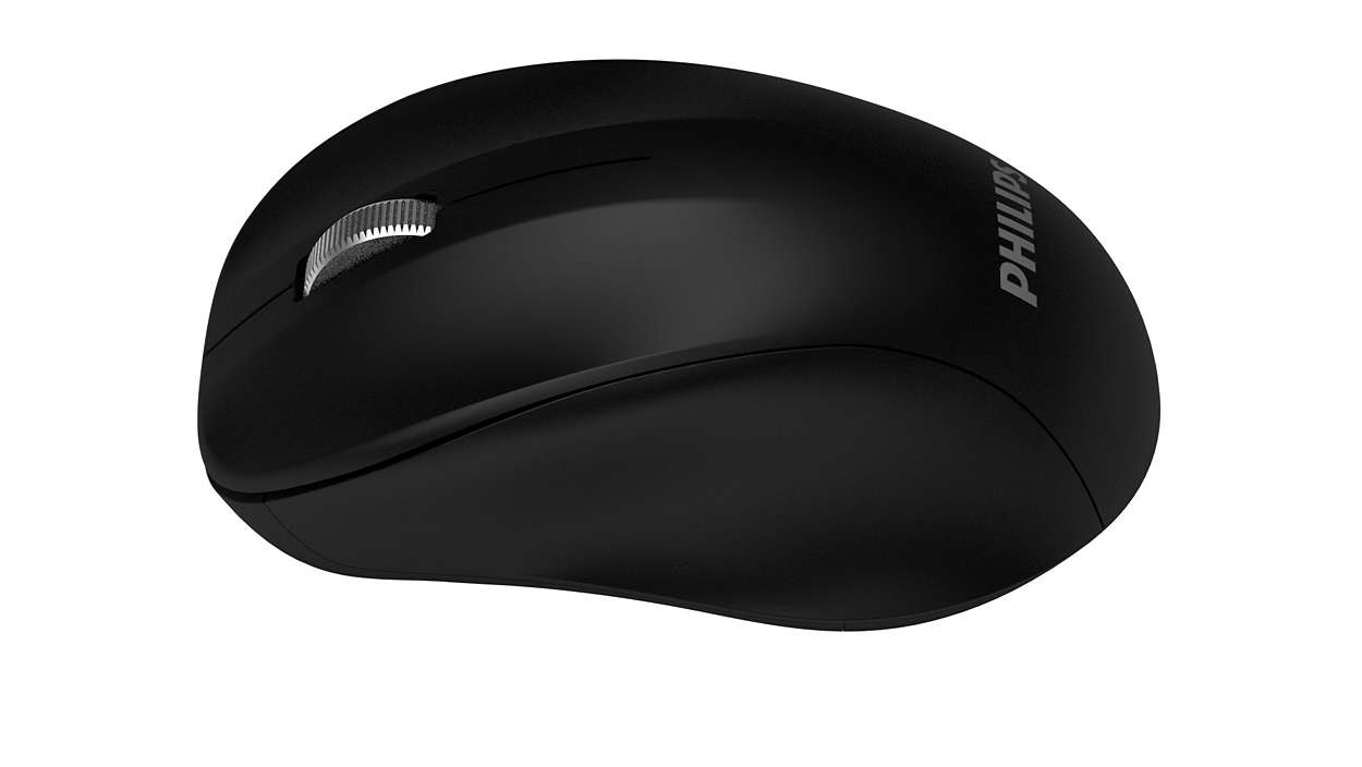 Philips 300 series SPK7384 mouse Office Ambidextrous RF Wireless Optical 1000 DPI – image 3