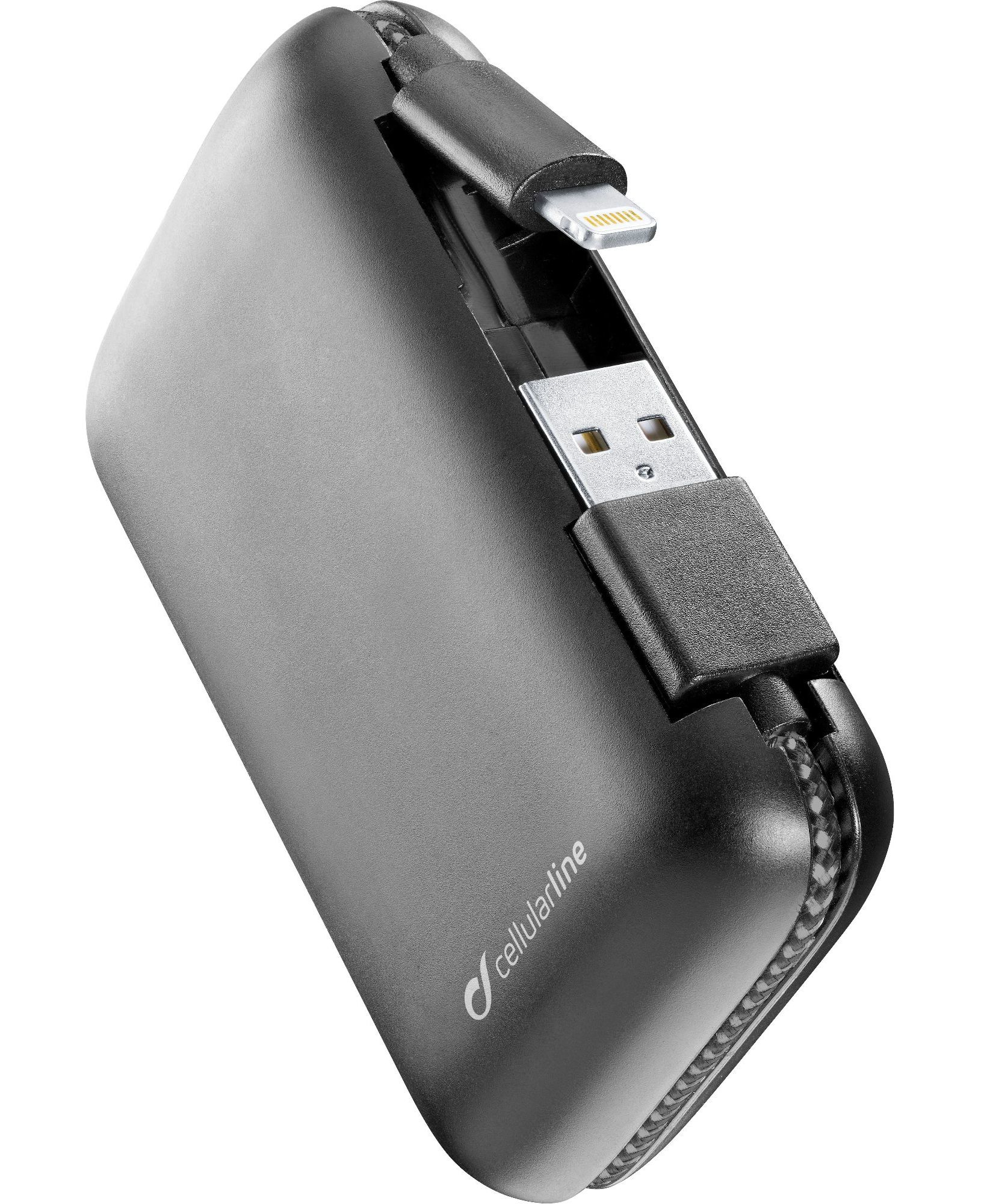 Cellularline Power Bank IN-CABLE 5000 - Lightning – image 1