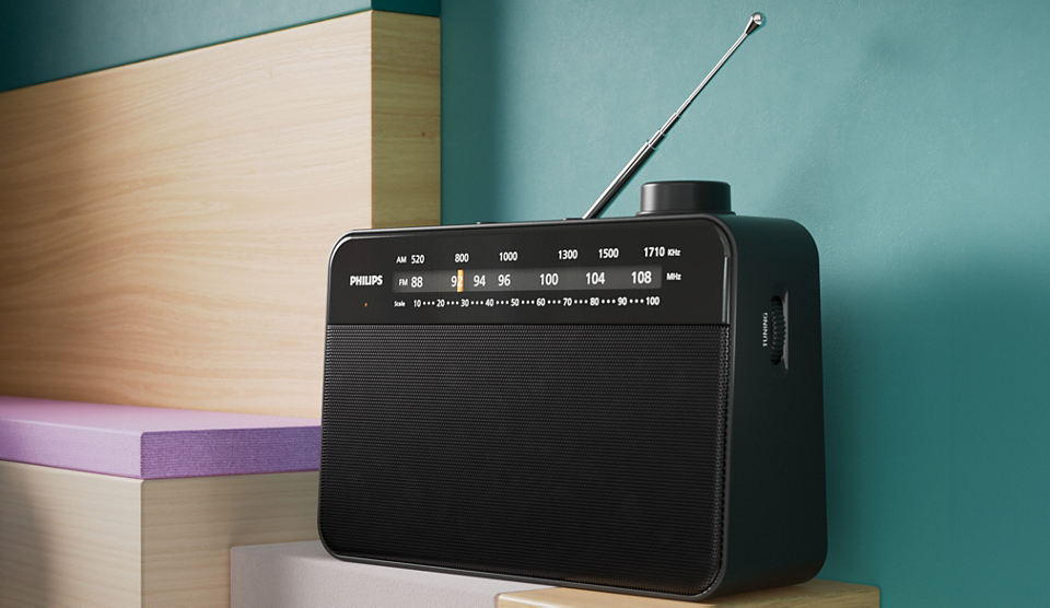 Philips TAR2509/10 radio Portable Analog Black – image 9