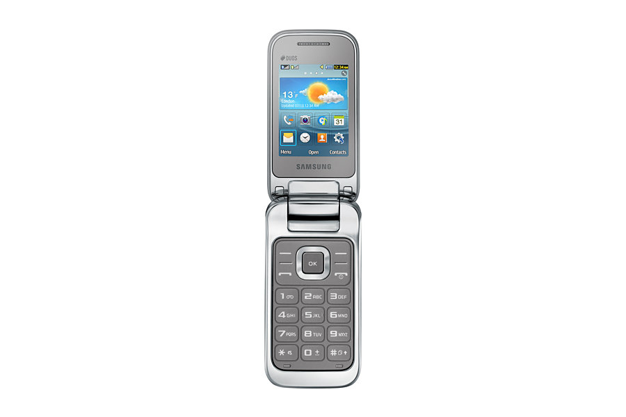 Samsung C3592 6.1 cm (2.4") 99.76 g Silver Feature phone – image 5