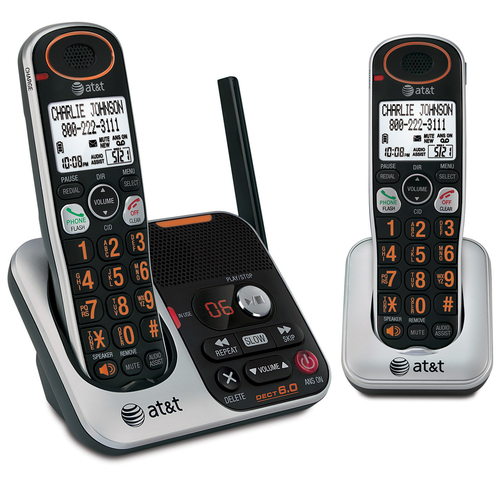 VTech TL32200 telephone DECT telephone Caller ID Black, Silver