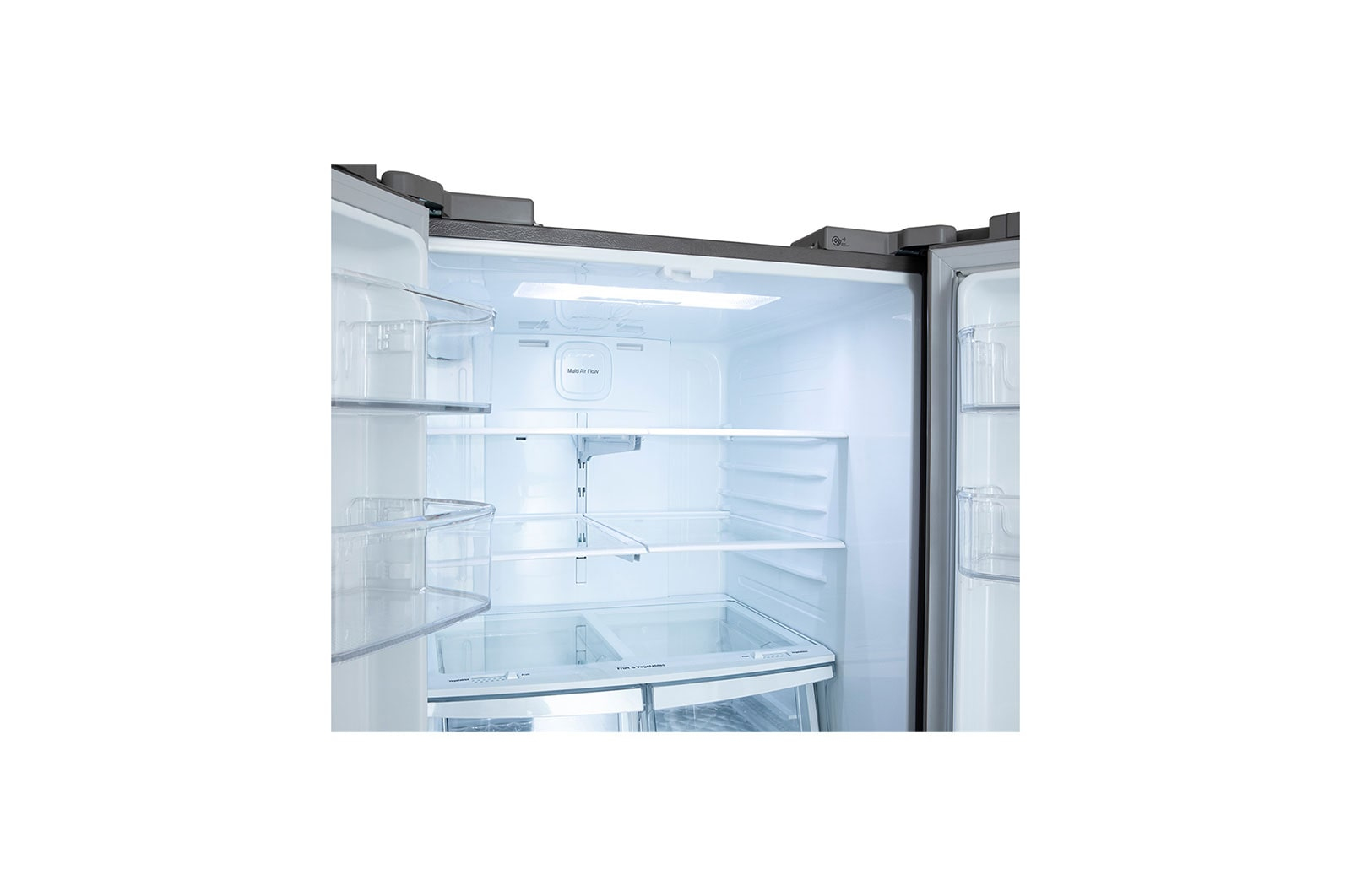 LG GM22SGPK fridge-freezer Freestanding Silver – image 5