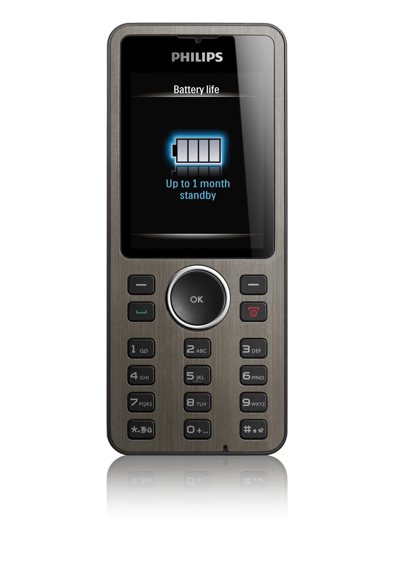 Philips Xenium CTX312BLK/00 mobile phone