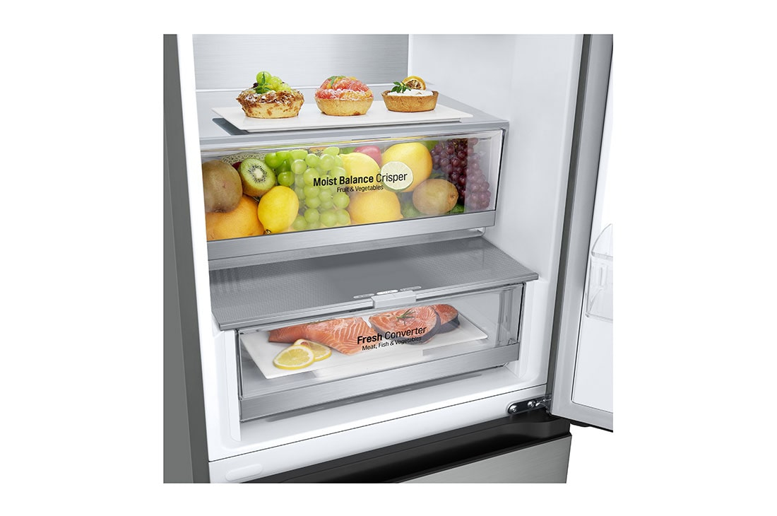 LG GBV5240DPY fridge-freezer Freestanding – image 4