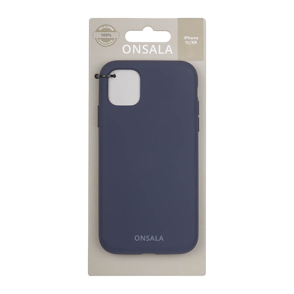 Onsala Phone Case Silicone Cobalt Blue - iPhone 11 / XR – image 2