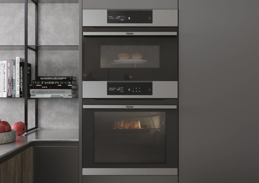 Haier I-Message Series 2 HWO45NB2B0X1 Stainless steel Combination microwave Built-in – image 4