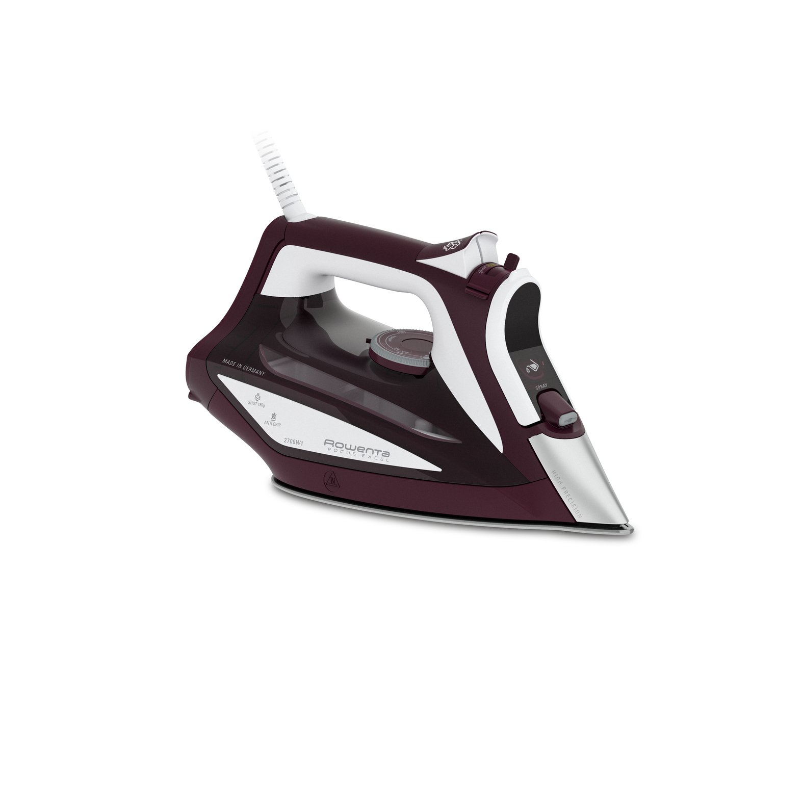 Rowenta DW5220 Dry & Steam iron Microsteam 400 Laser soleplate – image 5