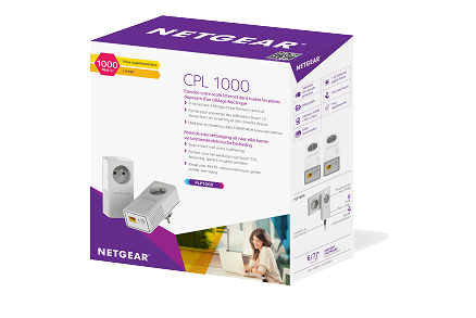 NETGEAR PLP1000-100FRS PowerLine network adapter 1000 Mbit/s Ethernet LAN White 2 pc(s) – image 4