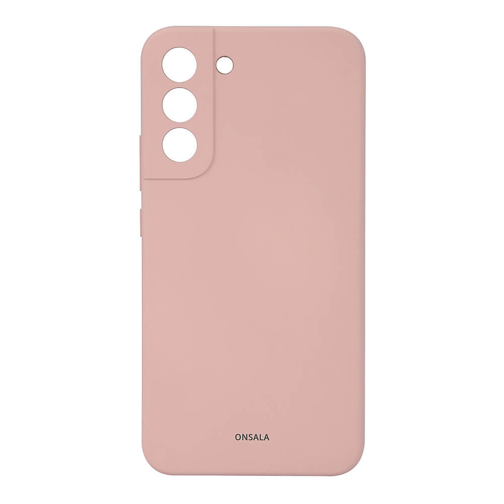 Onsala Phone Case Silicone Sand Pink - Samsung S22+ – image 1