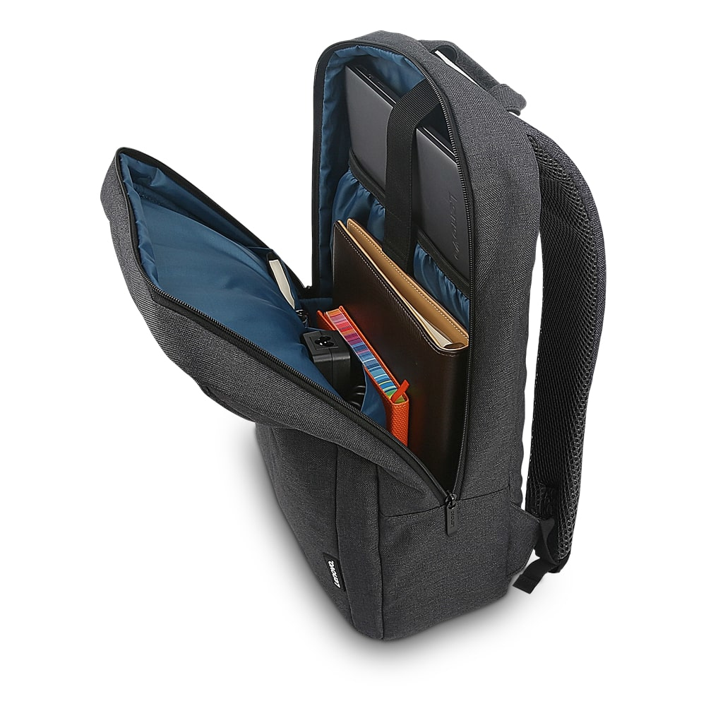 Lenovo B210. Case type: Backpack, Maximum screen size: 39.6 cm (15.6"), Shoulder strap. Weight: 440 g. Surface coloration: