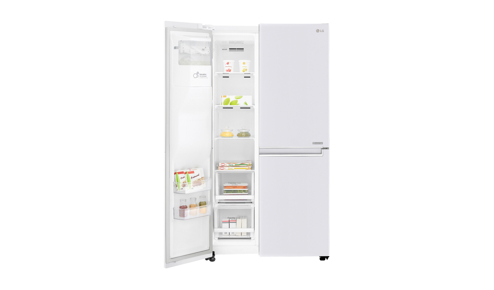 LG GSL760SWXV side-by-side refrigerator Freestanding – image 8