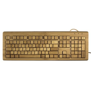 Hama Bamboo keyboard Home USB – image 2