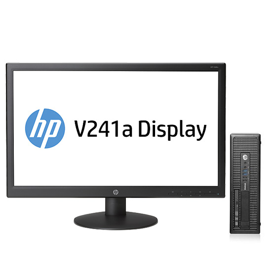 HP 800 G1 SFF + V241a