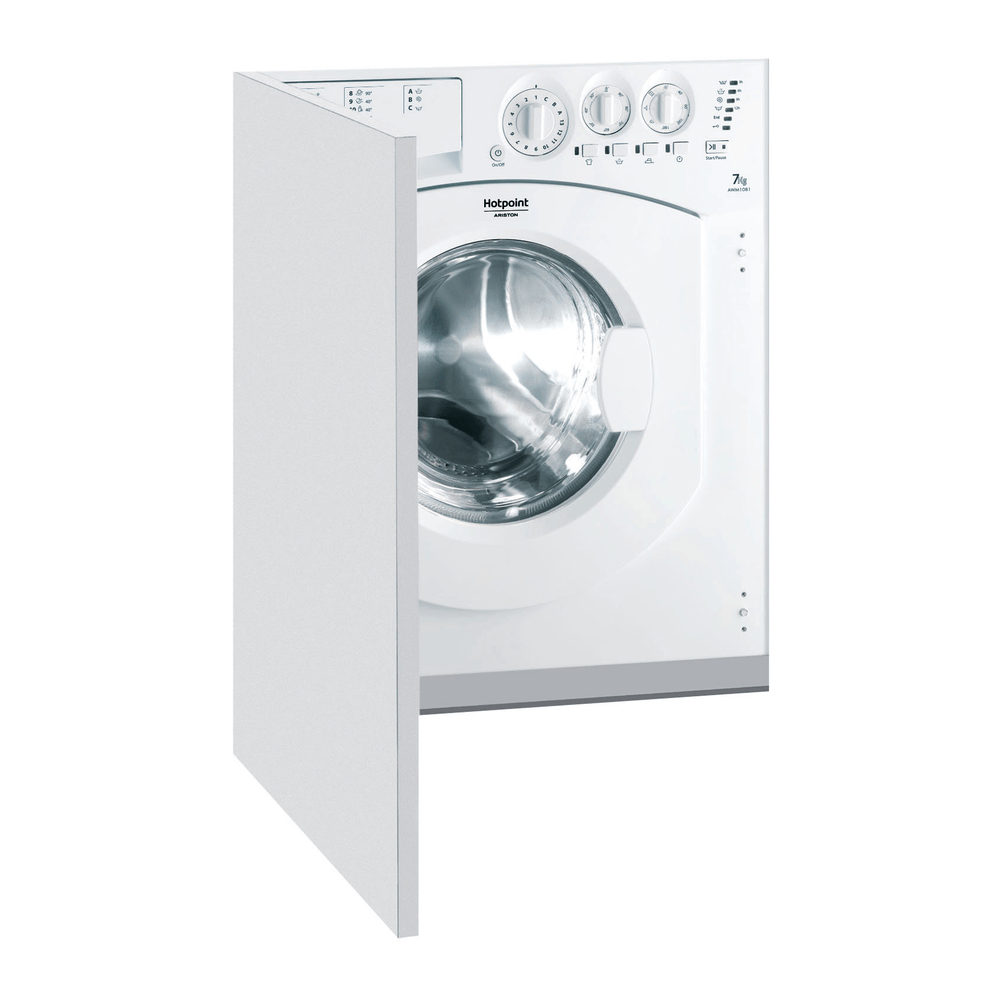 Hotpoint AWM 1081 EU — vue 1 sur 2