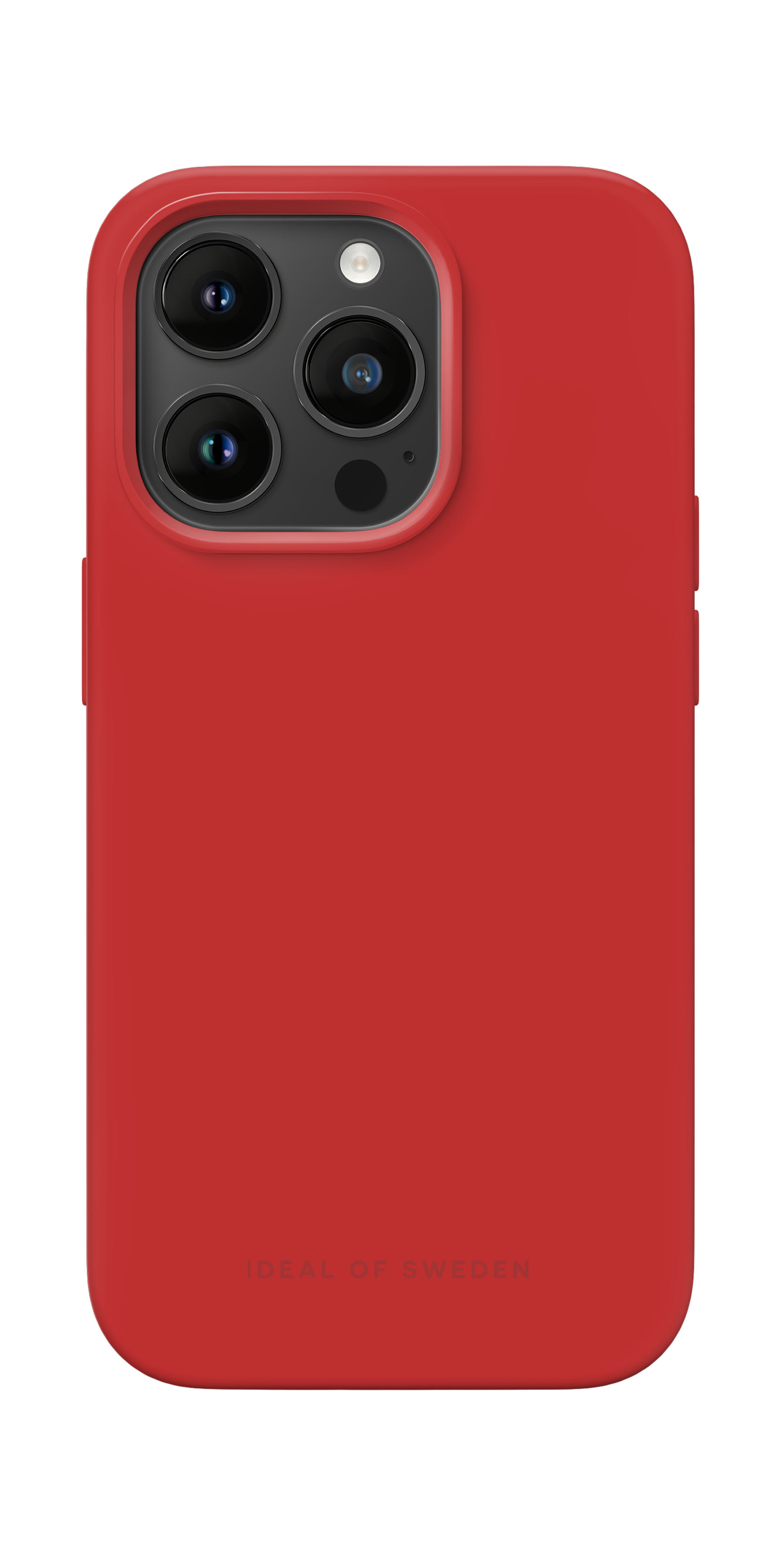 iDeal of Sweden Silicone Case iPhone 14 Pro Red – image 1