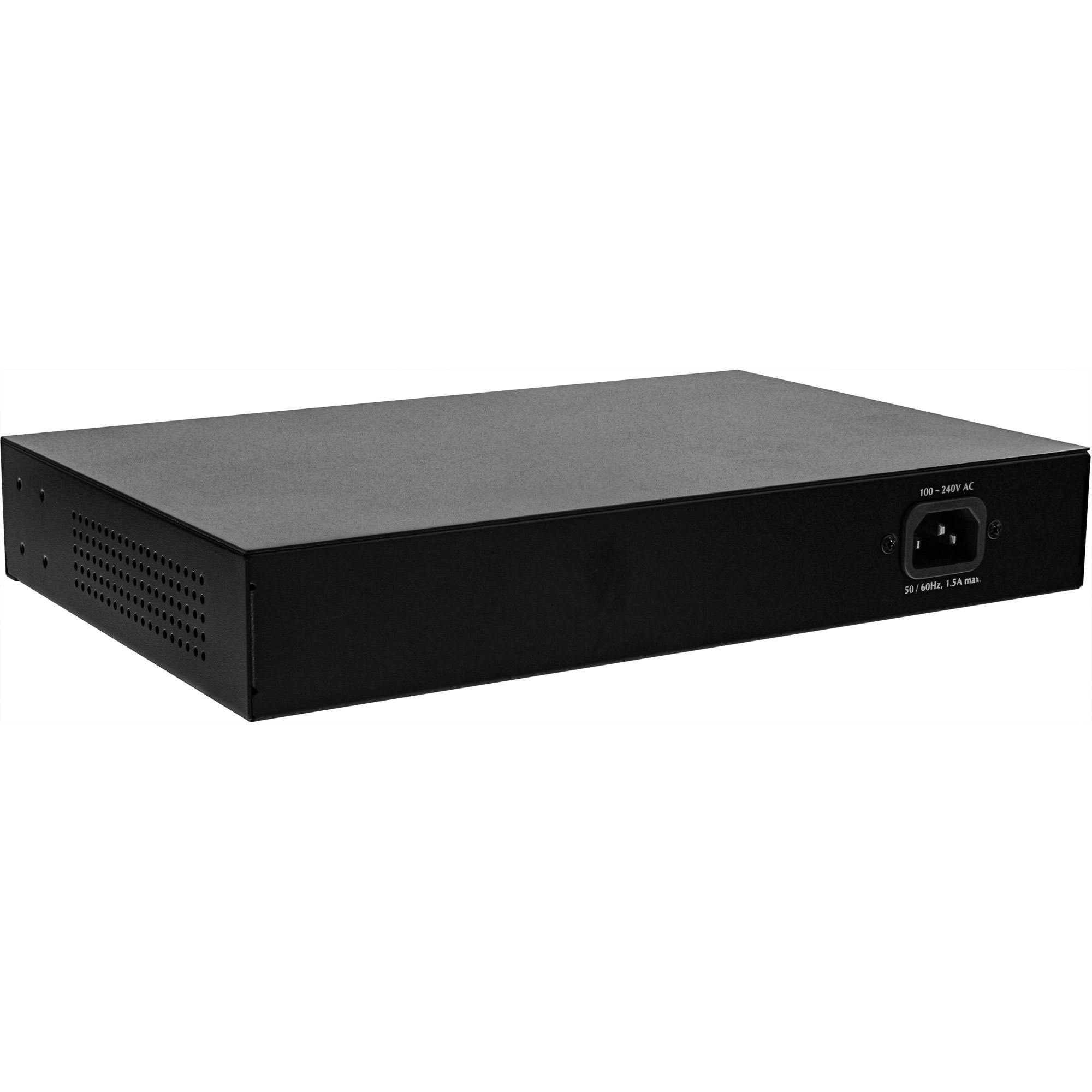 InLine PoE+ Gigabit Networking Switch 5 Port (4x PoE+),11" (19" brackets incl.) – image 2