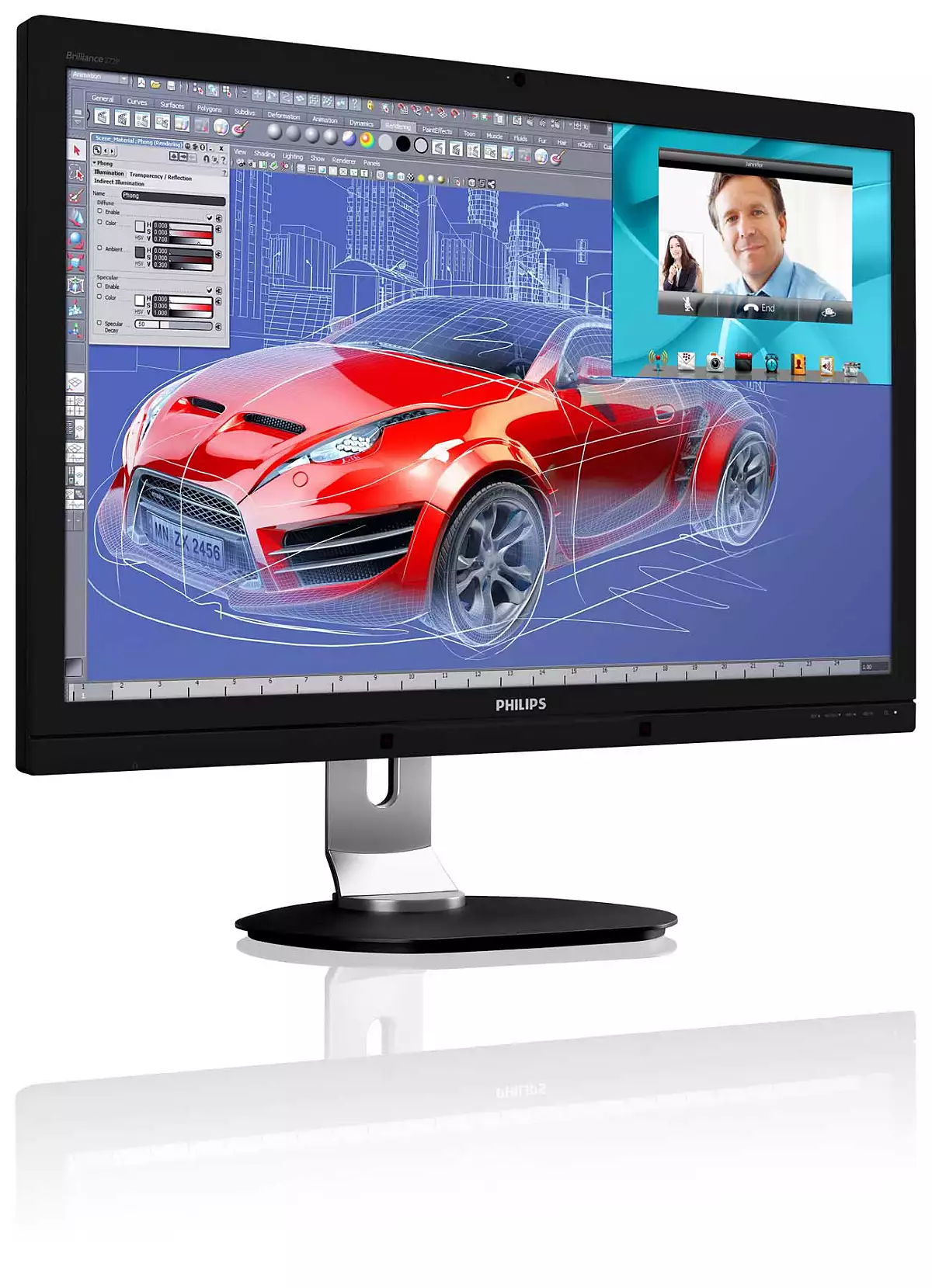 Philips Brilliance 272P4QPJKEB/69 computer monitor – image 3