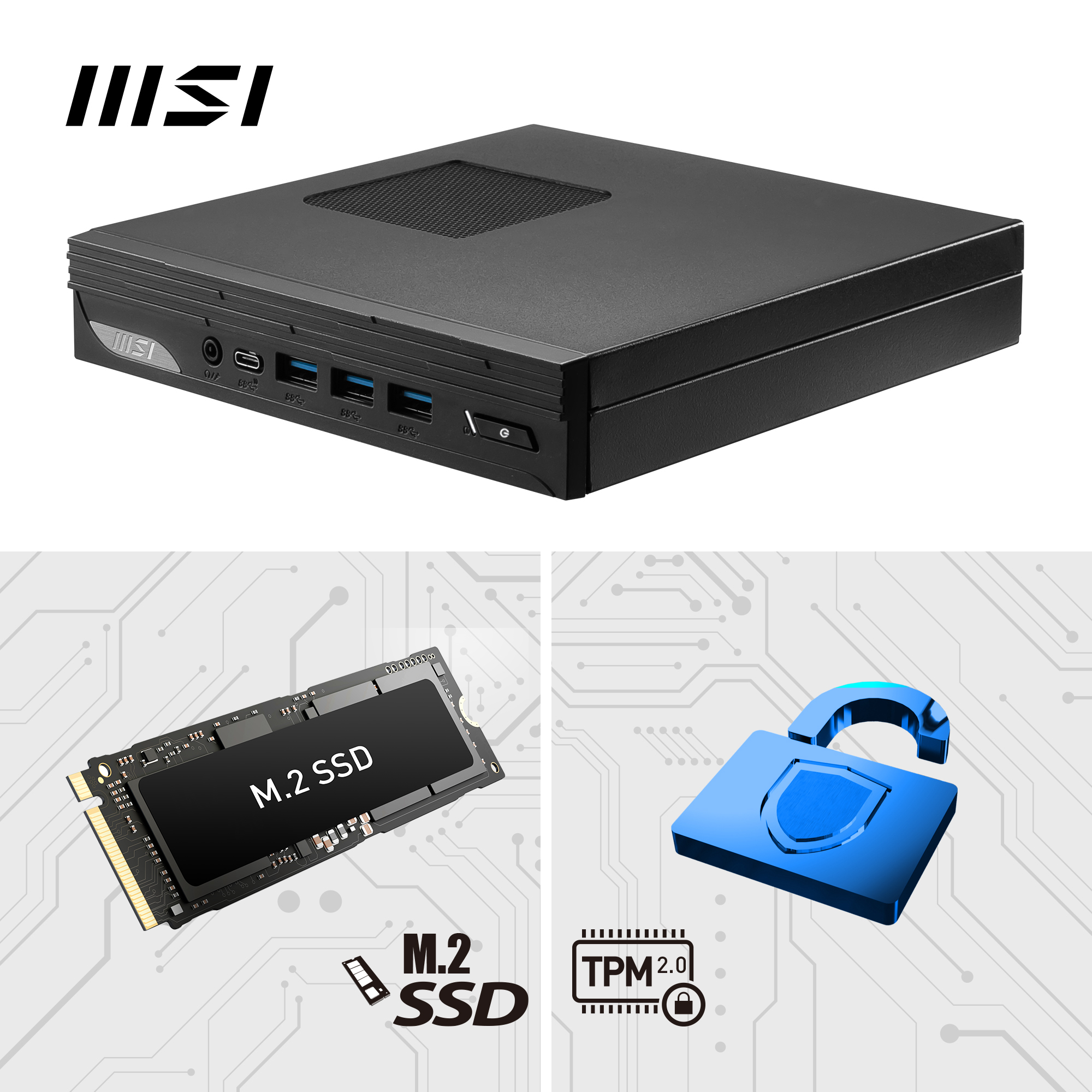 MSI PRO DP10 13M-i5 1340P BB – image 6