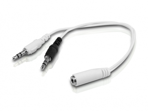 Conceptronic CINEARPRO headphones/headset Wired In-ear Calls/Music Gold, White – image 3