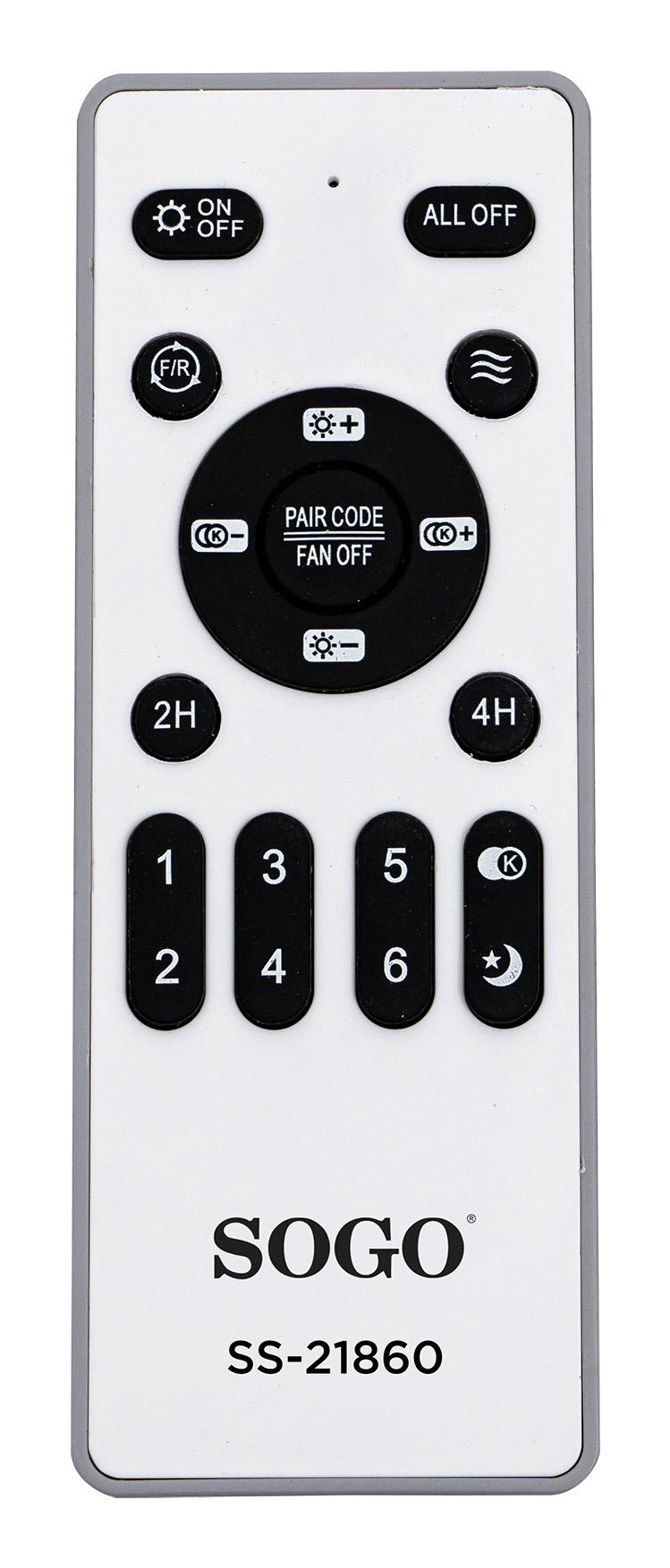 Sogo VEN-SS-21860 household fan White, Wood – image 9