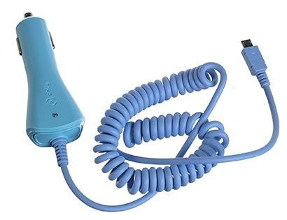 Celly CCMICROLB mobile device charger Universal Blue Cigar lighter Auto