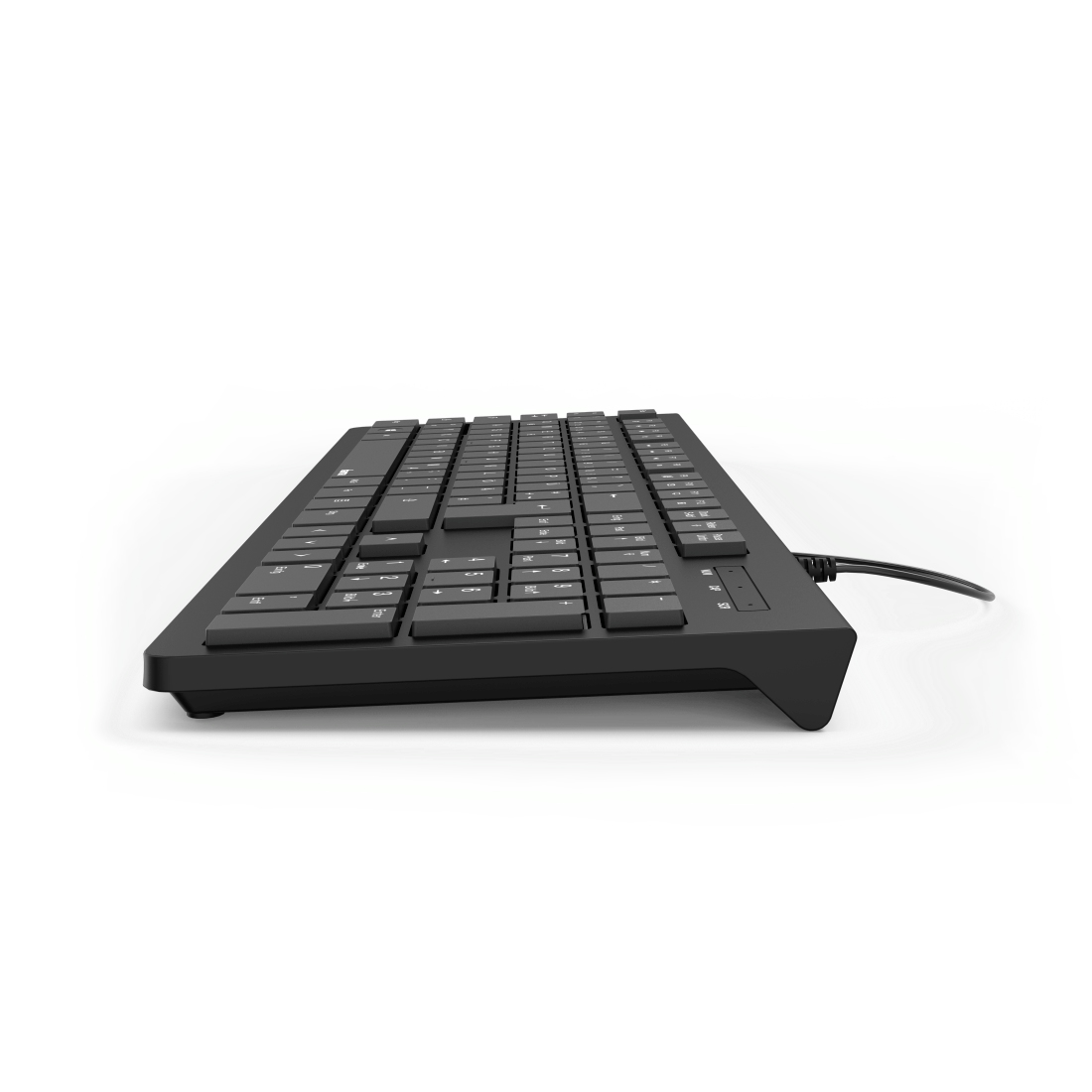 Hama KC-200 keyboard Universal USB QWERTZ German Black – image 3