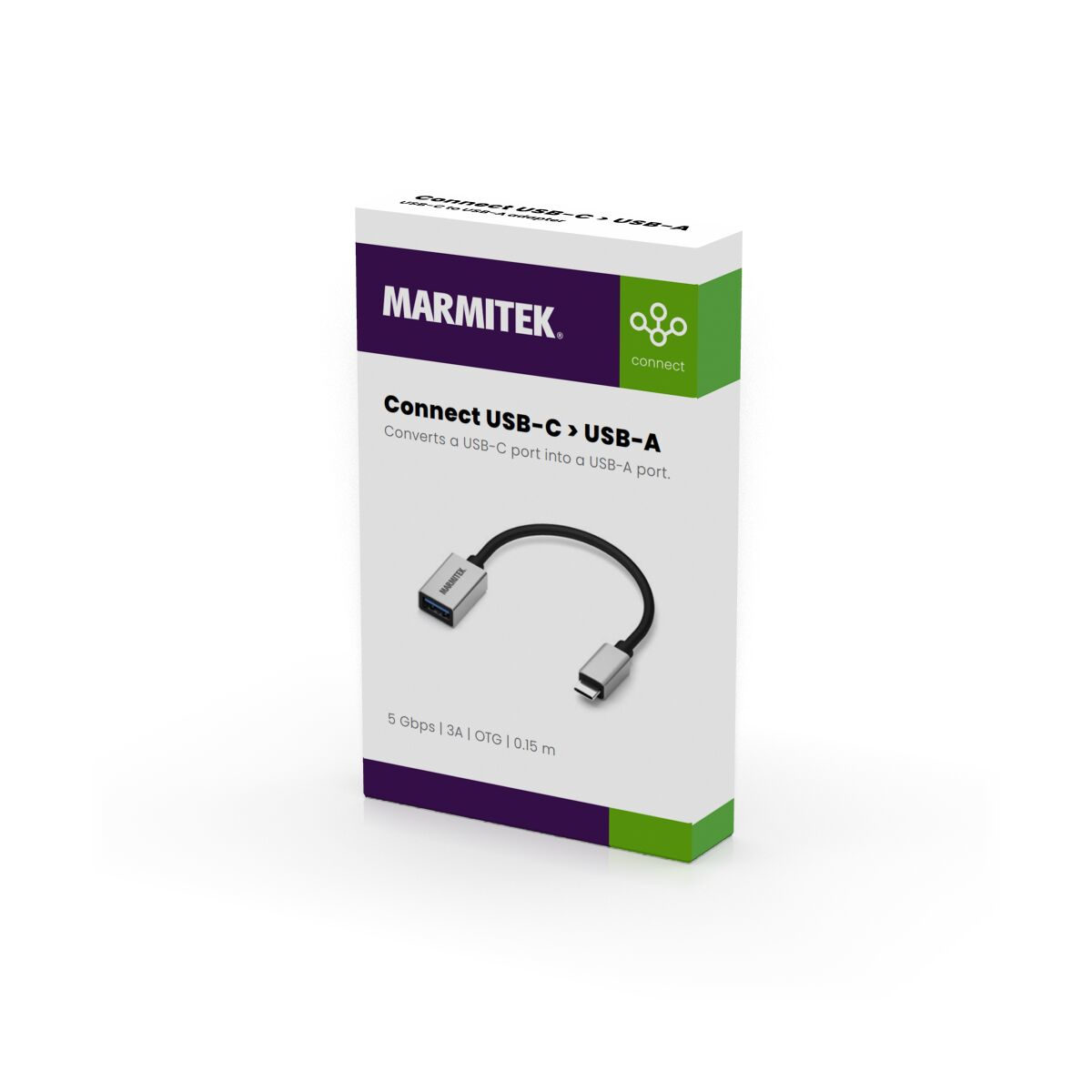 Marmitek Connect USB C to USB-A - USB-C to USB-A adapter – image 7