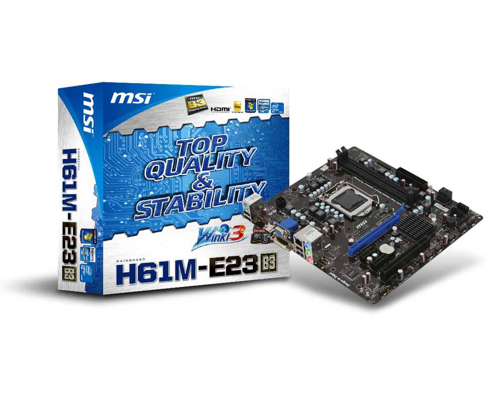MSI H61M-E23 (B3)
