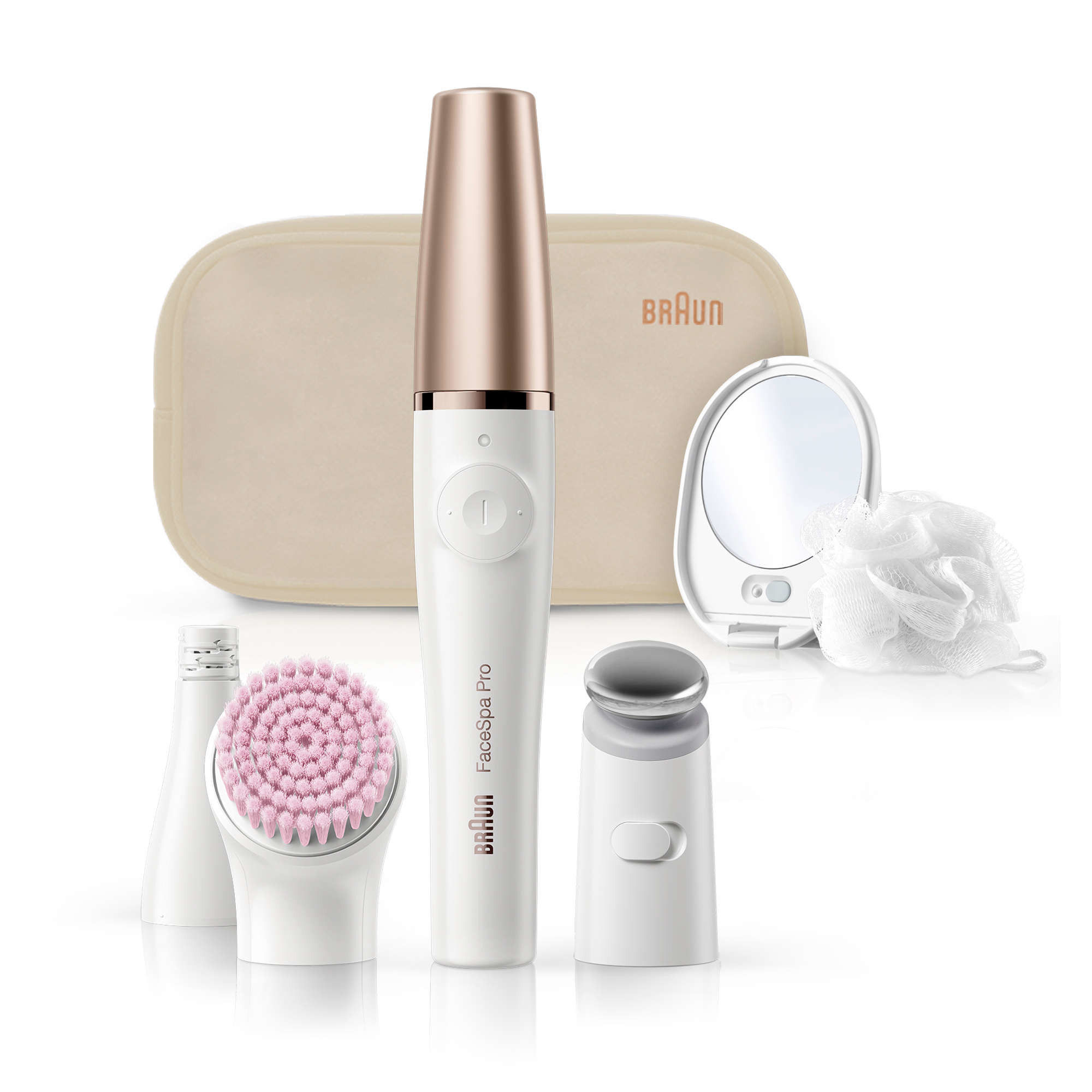 Braun FaceSpa Pro 81702654 epilator Bronze, White – image 1