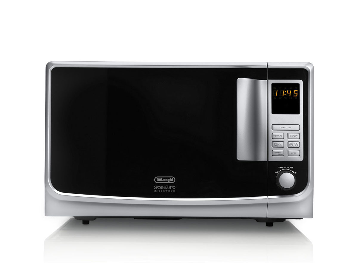 De’Longhi MW42FSR microwave Black, Stainless steel Countertop – image 2