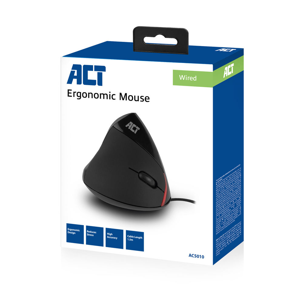 ACT AC5010 mouse Office Right-hand USB Type-A Optical 1000 DPI – image 9