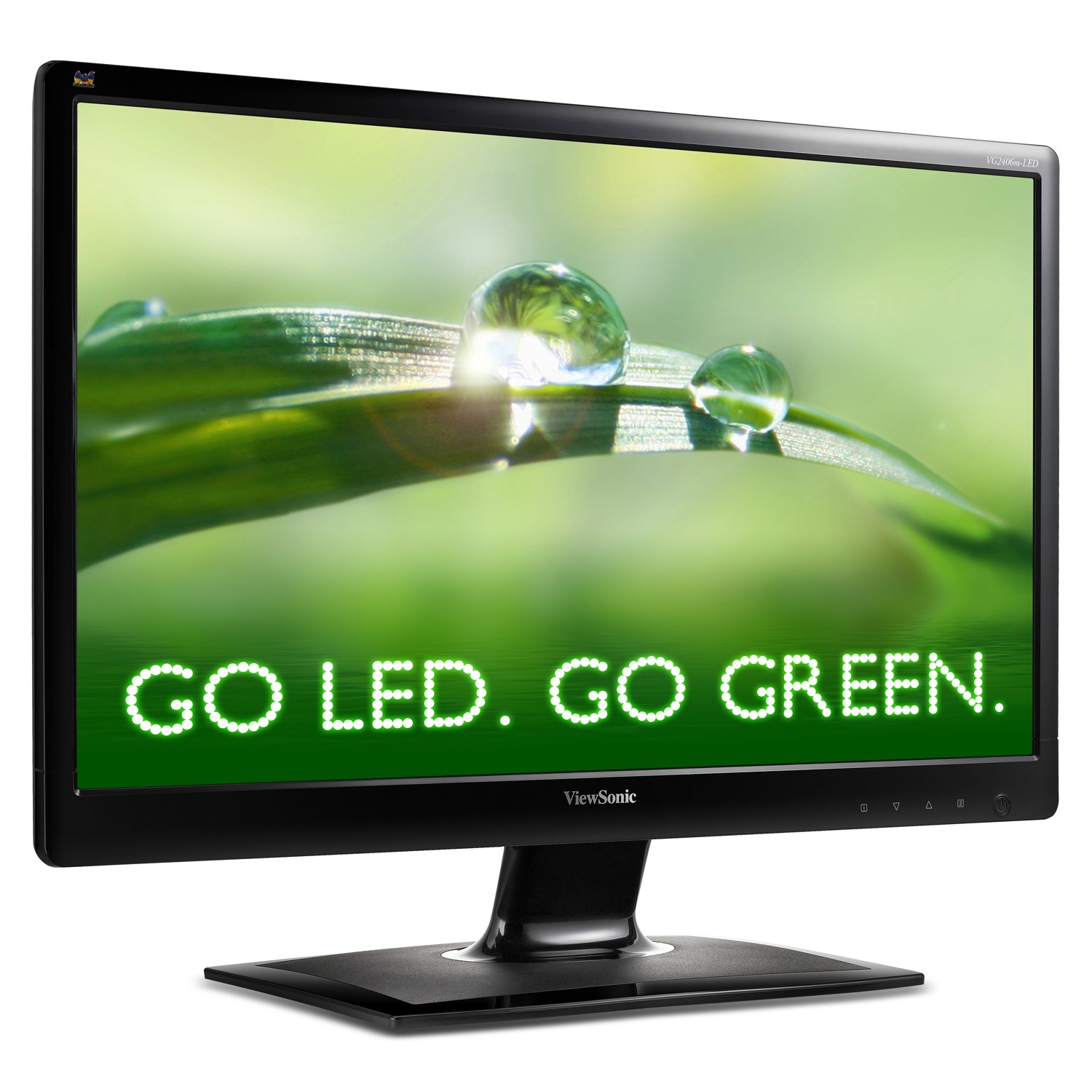 Viewsonic LED LCD VA2406m-LED computer monitor – image 2
