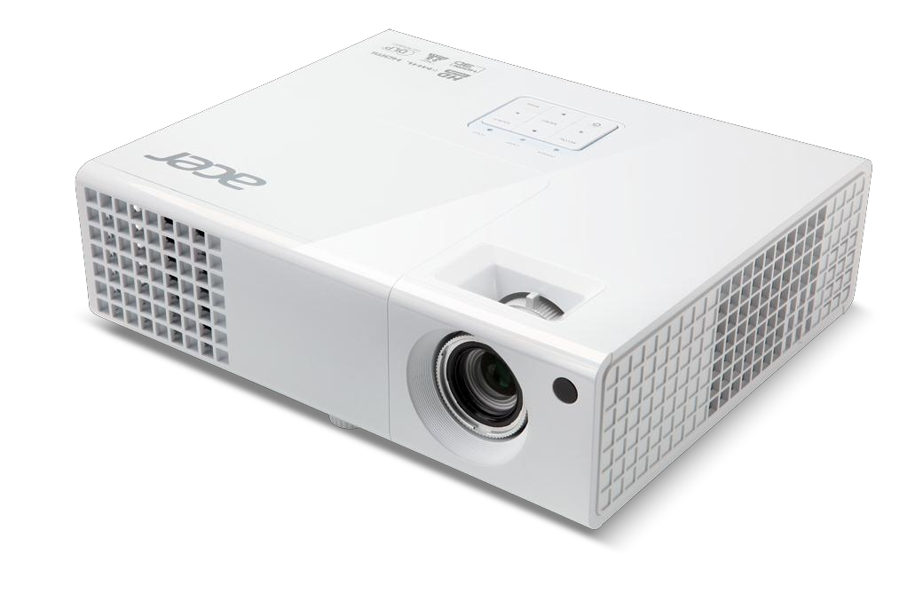 Acer Value X1373WH Standard throw projector 3000 ANSI lumens DLP WXGA (1280x800) White – image 1