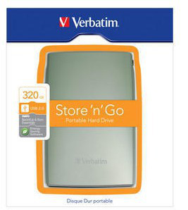 Verbatim Store 'n' Go USB 2.0 Portable Hard Drive 320GB Green – image 7