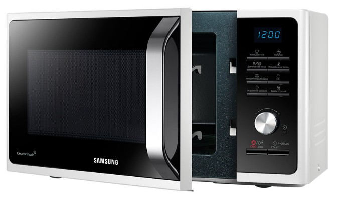 Samsung MG23F301TAW White Grill microwave Countertop – image 6