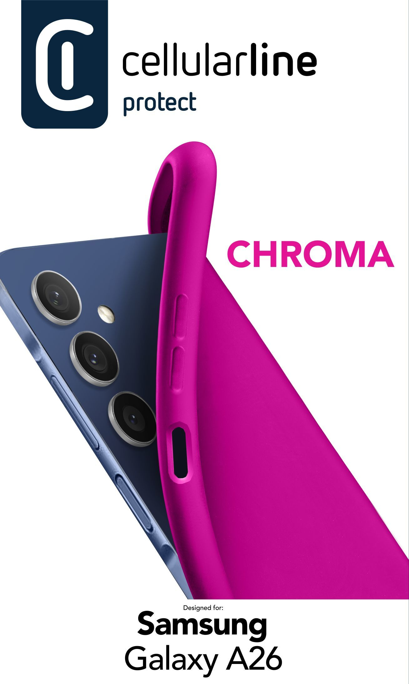 Cellularline CHROMA – SOFT, COLOURED RUBBER CASE FOR GALAXY A26 – image 2