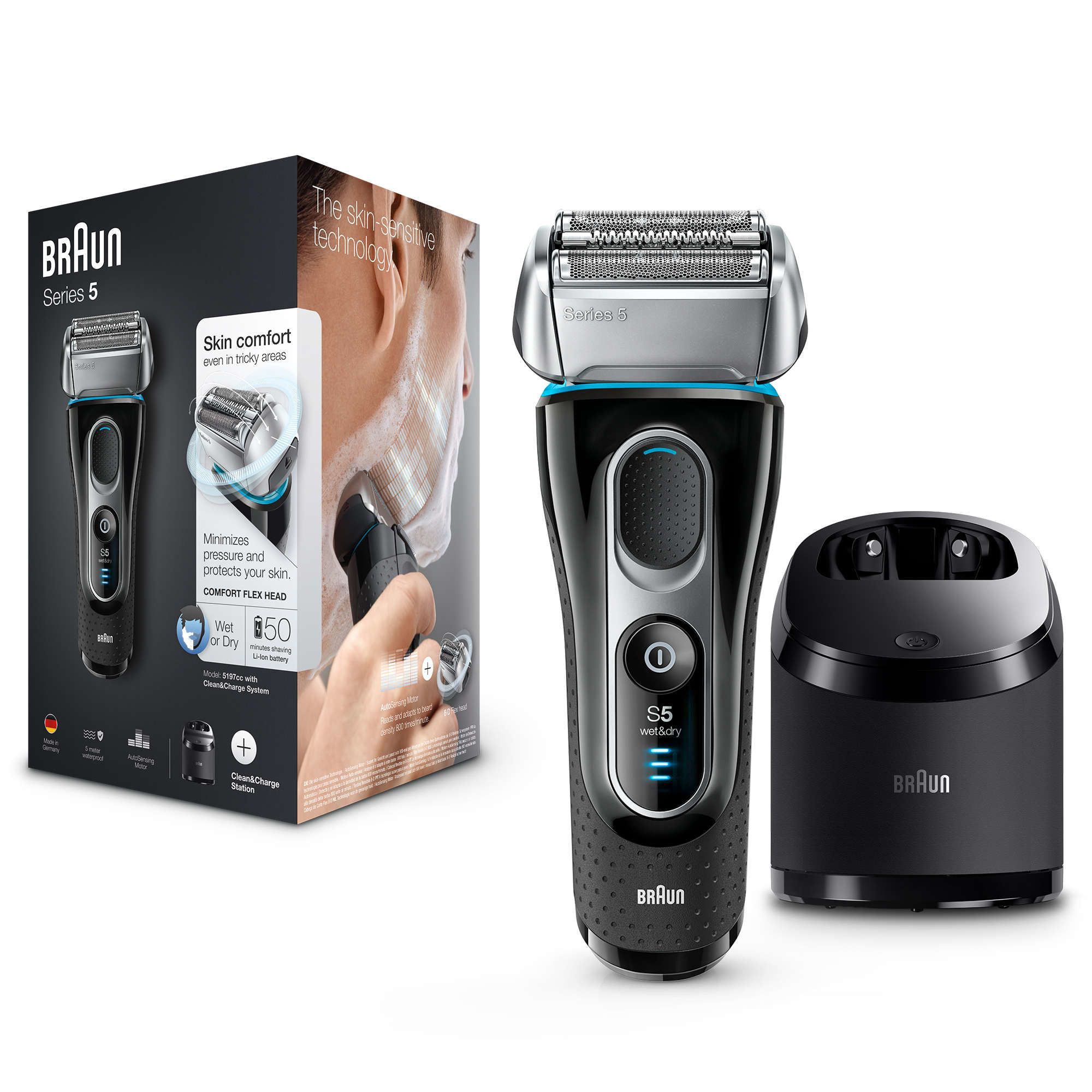 Braun 81621920 men's shaver Foil shaver Trimmer Silver – image 9