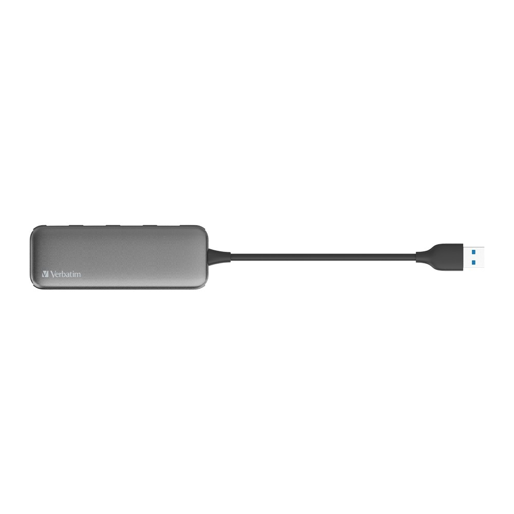 Verbatim 66602 interface hub USB 3.2 Gen 1 (3.1 Gen 1) Type-A 5000 Mbit/s Grey – image 3