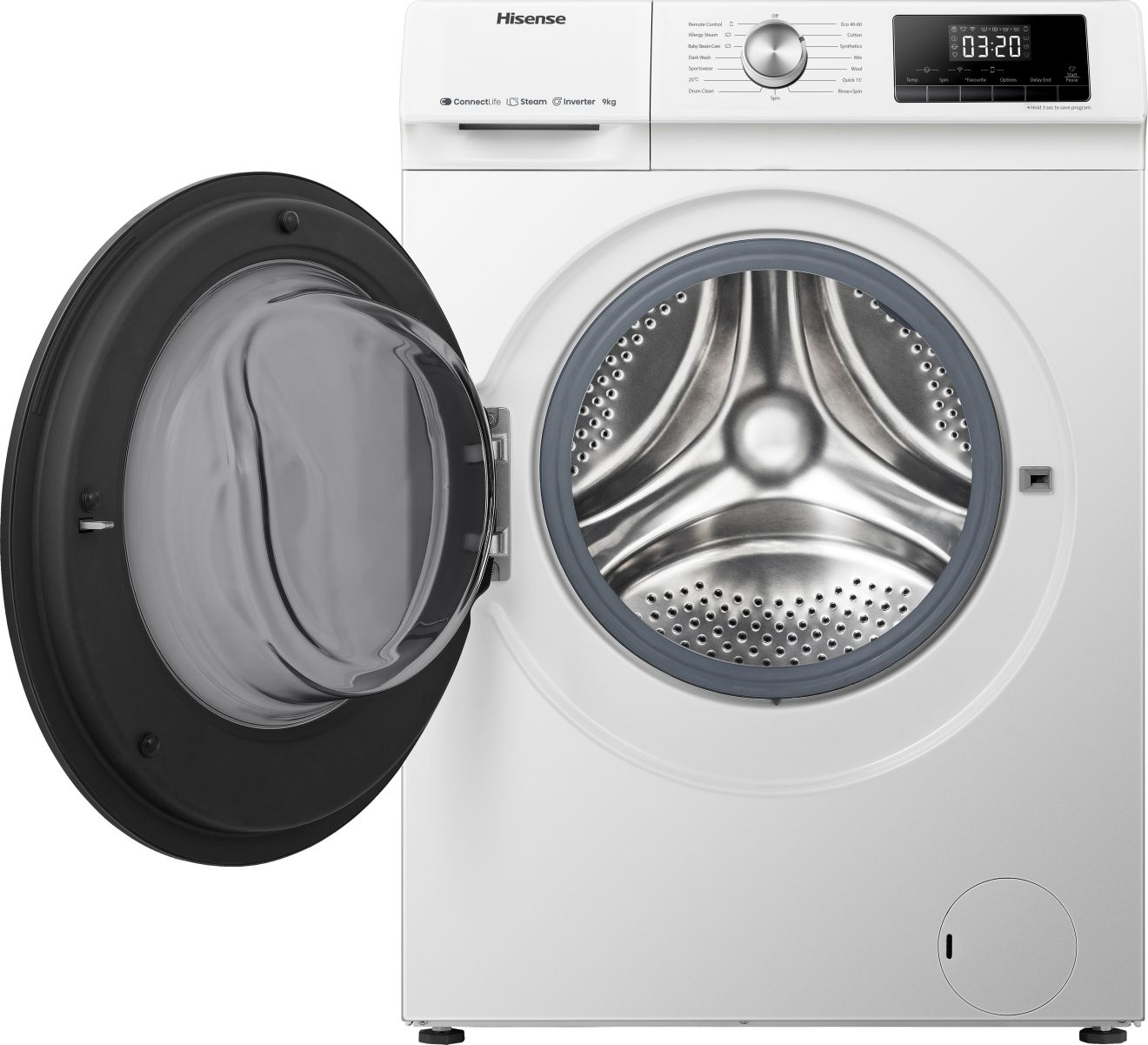 Hisense WFQA9014EVJMW washing machine Front-load – image 3