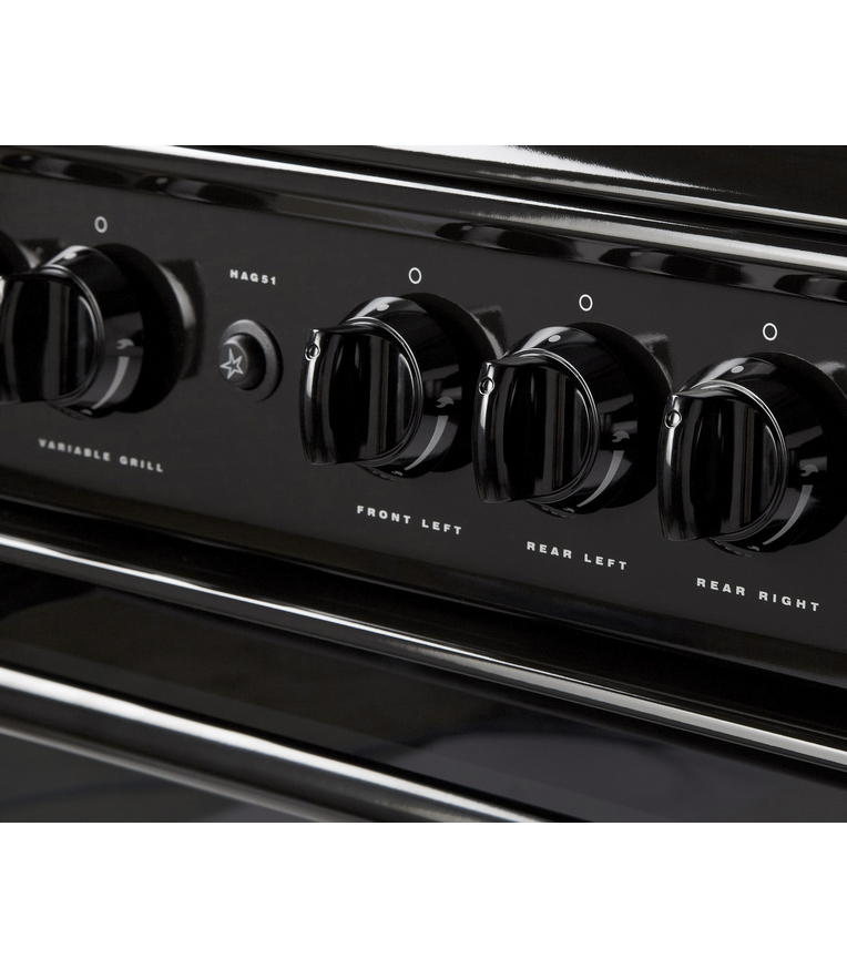 Hotpoint HAG51K cooker Freestanding cooker Natural gas Gas Black – image 4
